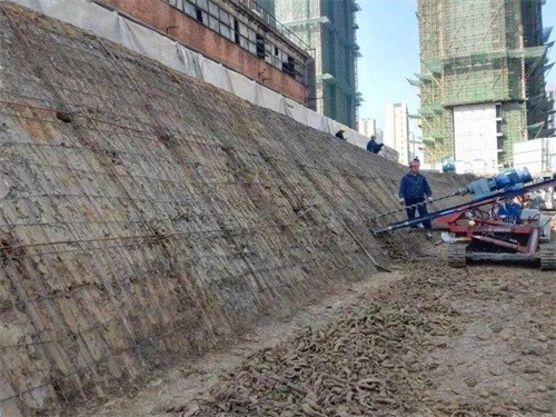 科尔沁建筑边坡支护